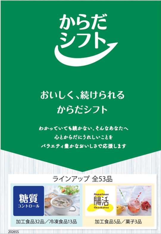 からだシフト 2026年春夏版リーフレット