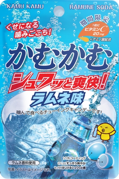 かむかむシュワッと爽快！ラムネ味30ｇ