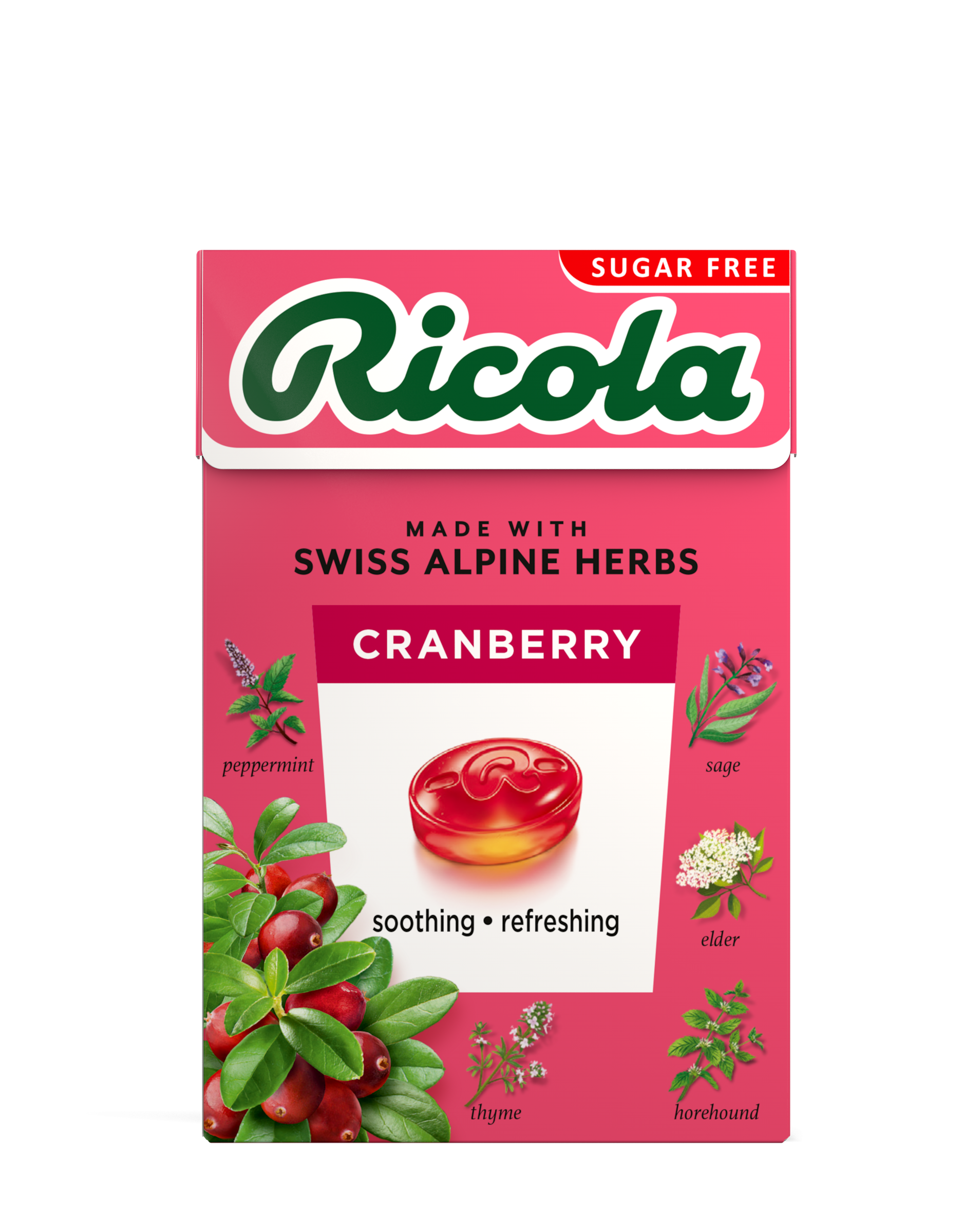 クランベリーハーブキャンディー シュガーフリー