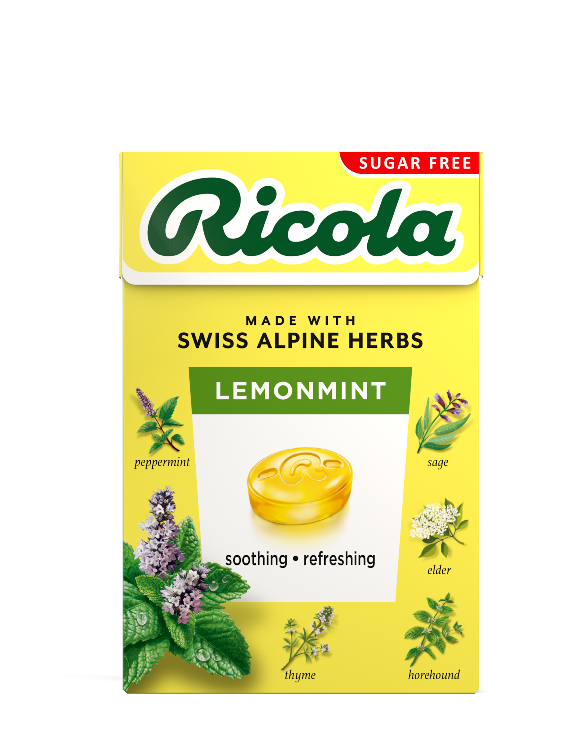 レモンミントハーブキャンディー シュガーフリー