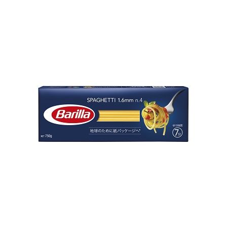 スパゲッティ No.4 (1.6mm) 750g｜バリラ｜加工食品｜商品情報｜三菱